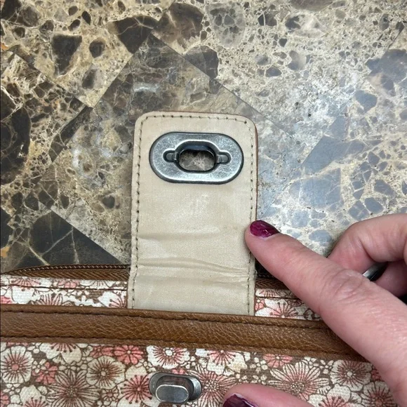 UNIONBAY Floral Clutch - Brown and Pink - Picture 4 of 8